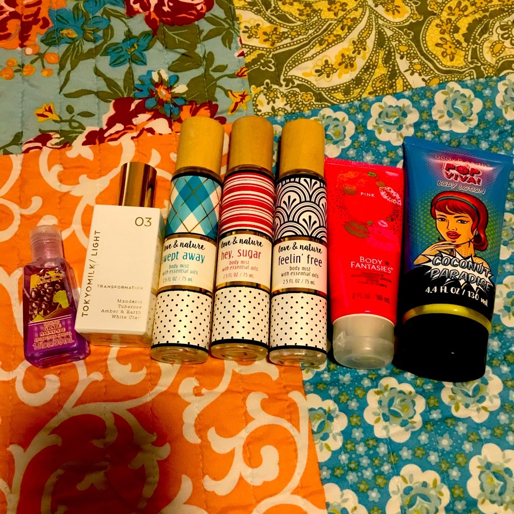 Bundle of body products